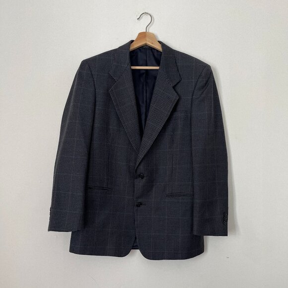 Vintage Houndstooth Barr Blazer